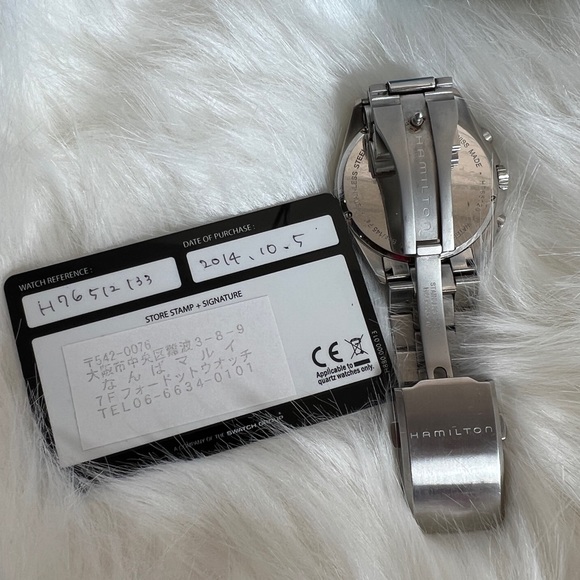 Hamilton Watch Khaki 41mm Unisex Black X Silver - Picture 15 of 16